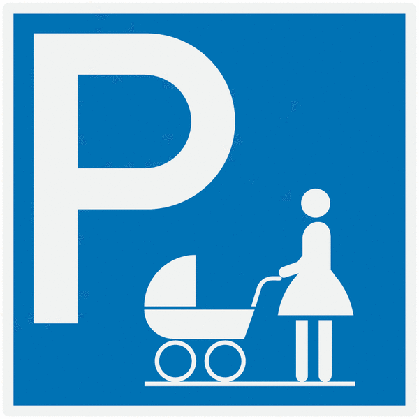 Mutter-Kind - Parkgebotsschilder