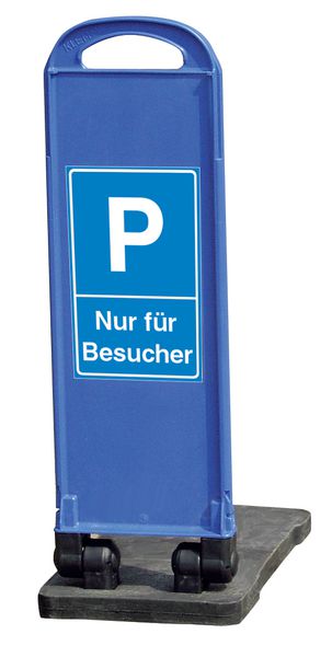 Besucherparkplatz – Parkbaken, mobil