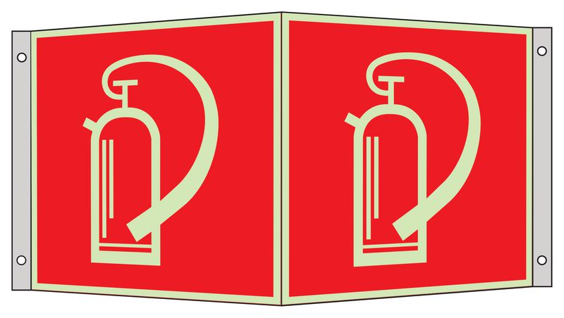 Brandschutzzeichen-Symbol-Schilder "Feuerlöschgerät"