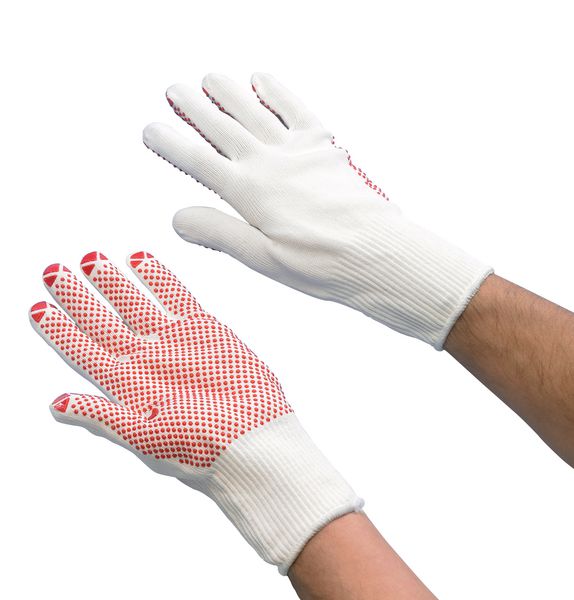 Polyamid-Handschuhe mit Noppen, Feinstrick