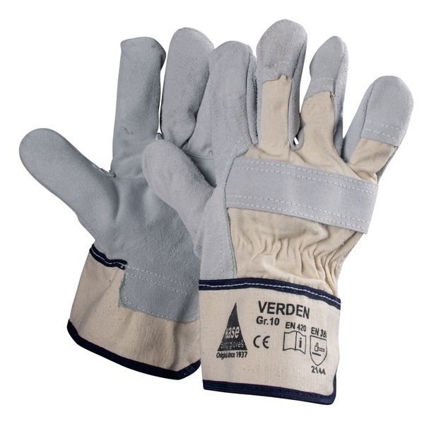ECO Rindkernspaltleder-Handschuhe