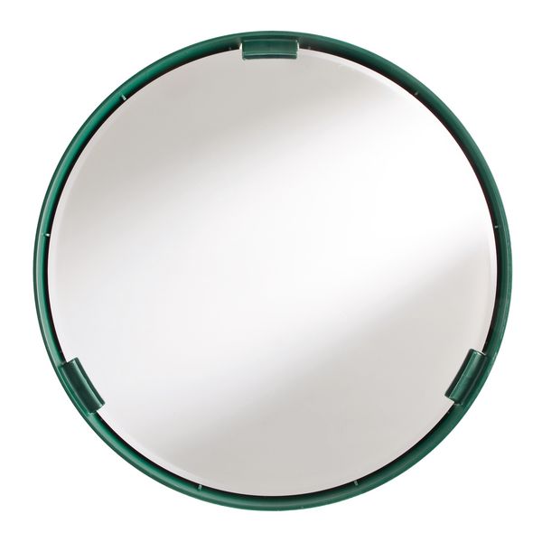 PREMIUM Außenspiegel mit farbigem Rahmen, rund