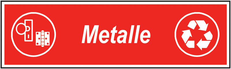 Metalle – Recycling Kombikennzeichnung