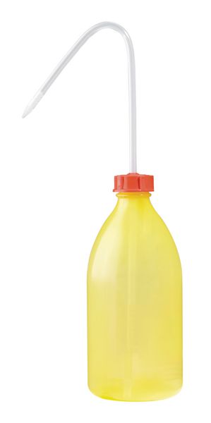 Enghalsflaschen – Labor-Sicherheitsspritzflaschen mit GHS/CLP-Kennzeichnung