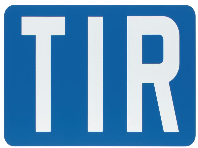 TIR-Schilder - LKW-Warnmarkierungen für den Transport