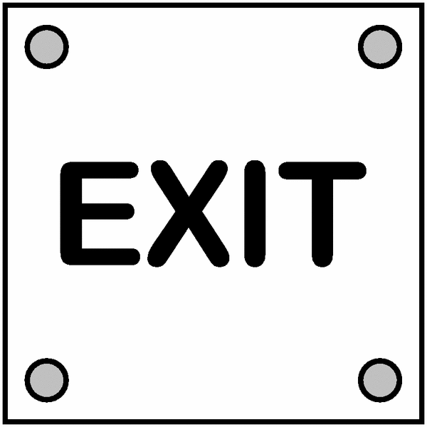 Exit - ELEGANCE Piktogrammschilder