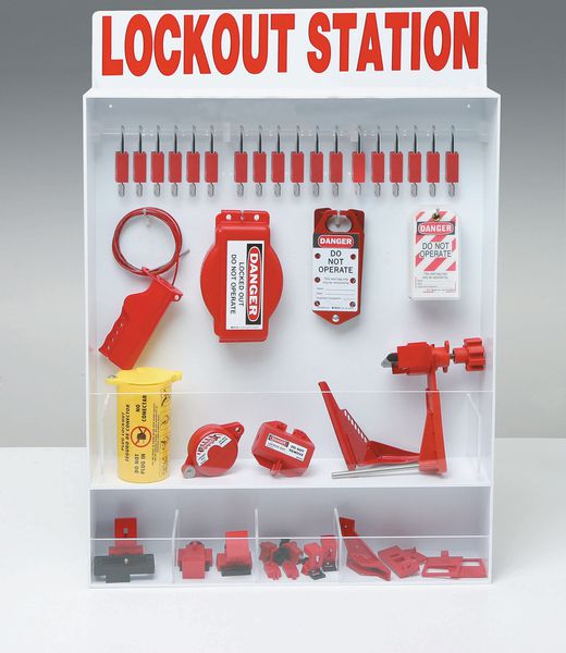 Lockout-Stationen, verstellbar