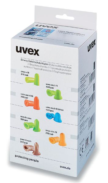 uvex Einweg-Gehörschutzstöpsel - 37 dB Gehörschutz