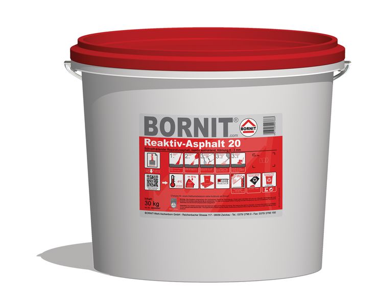 BORNIT® 2-Komponenten Reaktiv-Asphalt, feinkörnig