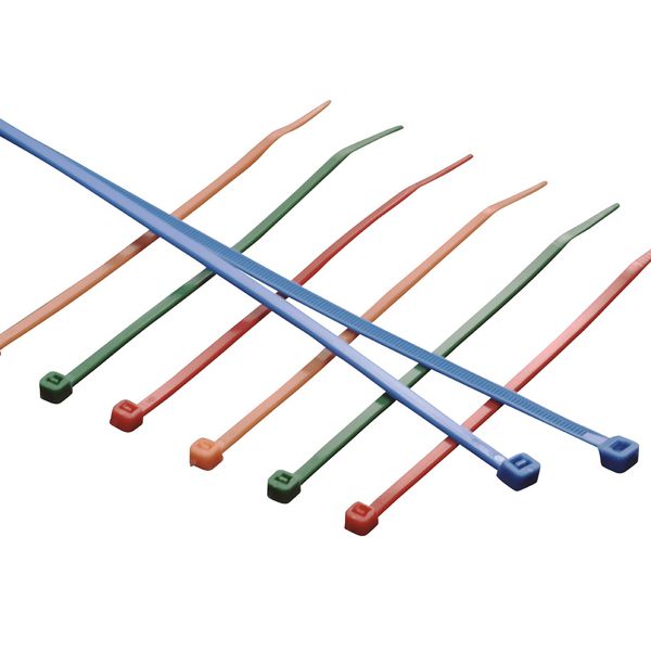 Kabelbinder mit Kunststoffzunge in verschiedenen Farben