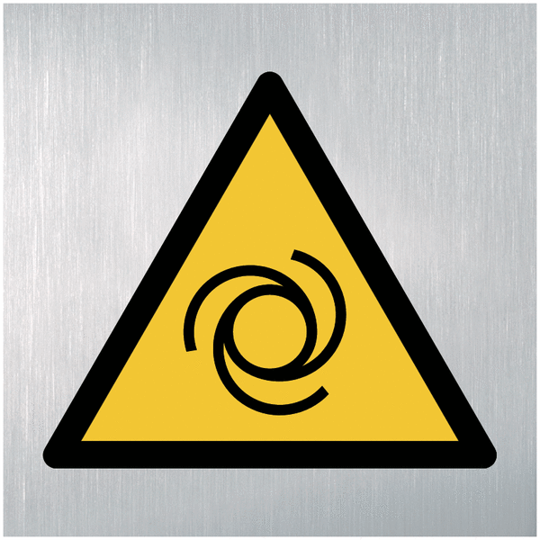 Warnung vor automatischem Anlauf - Maschinenkennzeichnung, EN ISO 7010