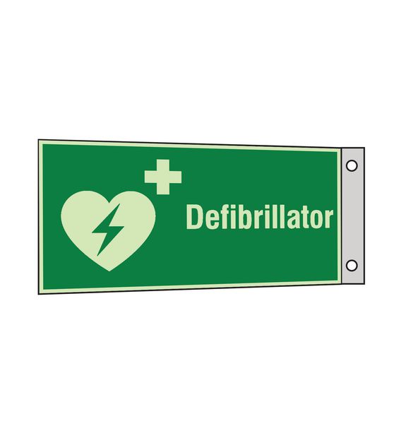 Erste-Hilfe-Schilder "Defibrillator", praxiserprobt