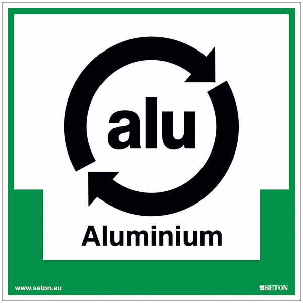Aluminium-Umwelt-Schilder