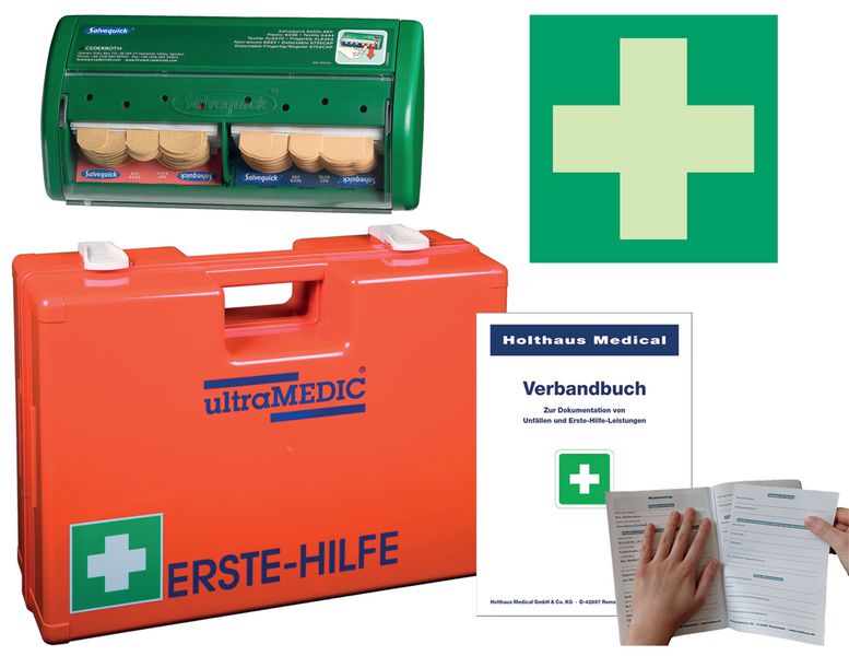 Erste-Hilfe-Koffer "Basic" Grundset, DIN 13169