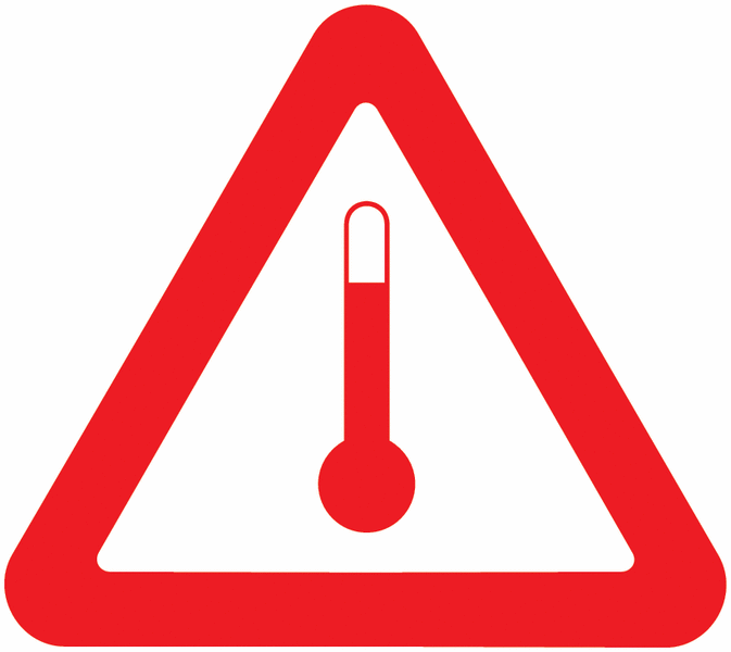 Stoffe im erwärmten Zustand - Kennzeichnung für den Transport gefährlicher Güter, GGBefG, ADR, ADN, IATA