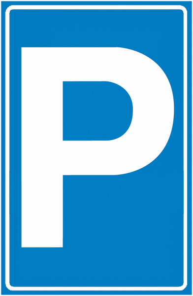 Parkschilder "Parkplatz-Symbol"
