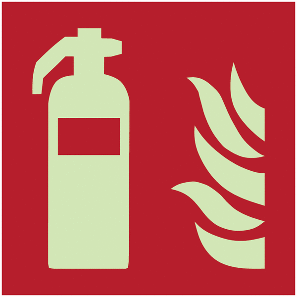 Internationale Brandschutzzeichen-Schilder "Feuerlöschgerät" nach EN ISO 7010
