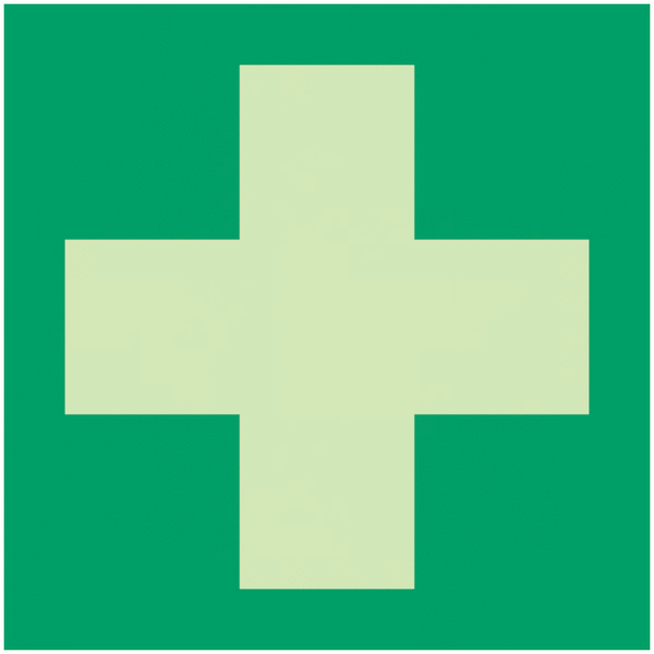 Rettungszeichen-Symbol-Schilder "Erste Hilfe" nach EN ISO 7010