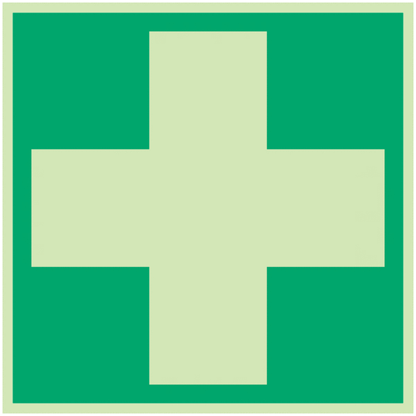 Rettungszeichen-Symbol-Schilder "Erste Hilfe"