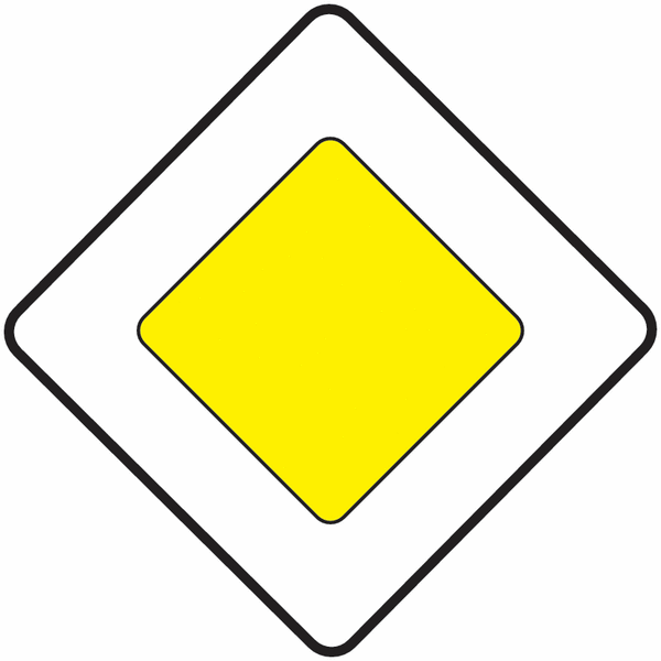 Vorrangstraße - Verkehrszeichen für Österreich, StVO