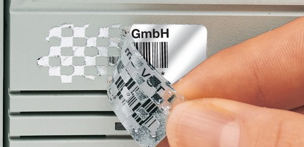 Barcode Labels mit Übertragungsschutz