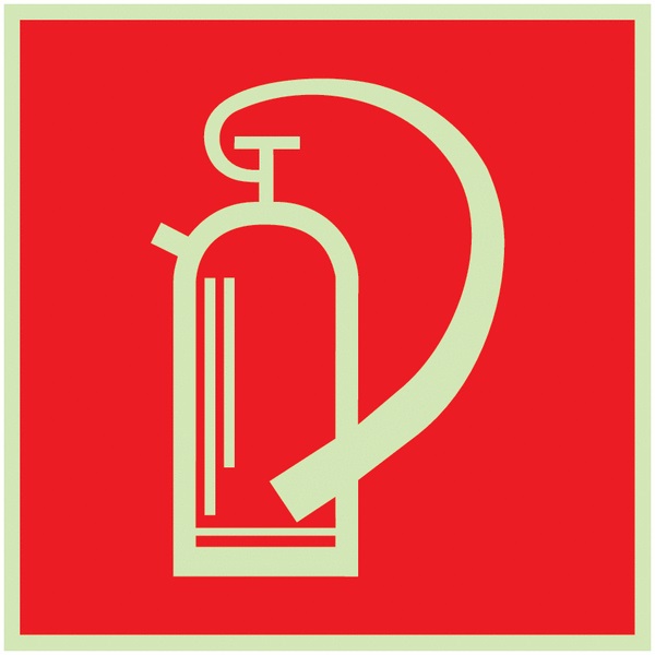 Piktogramm “Feuerlöscher” nach alter Norm