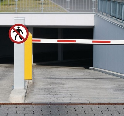 Für Fußgänger verboten!