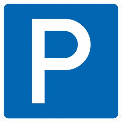 Parkplatzschild P-Symbol, StvO