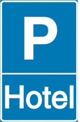 Vorlage: Parkschild - Hotel
