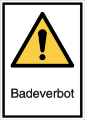Vorlage: Badeverbot