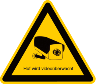 Vorlage: Hof wird videoüberwacht