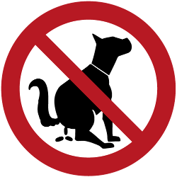 Vorlage: Symbol Kein Hundeklo