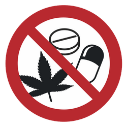 Vorlage: Symbol Medikamente und Drogen verboten