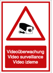 Vorlage: Videoüberwachung - Video surveillance - Video izleme (DE/ENG/TÜRK)