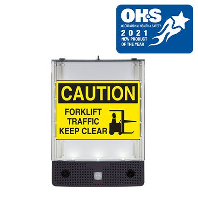 Seton Safety Sign Alerter Kit - Forklift Traffic Keep Clear