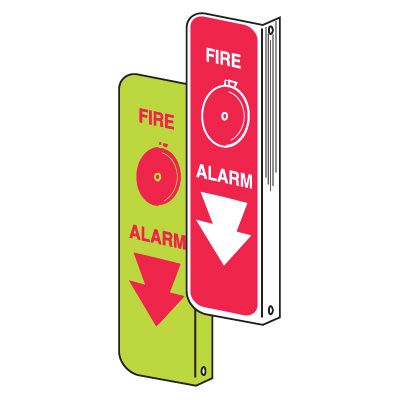 2-way Fire & Exit Signs - Fire Alarm