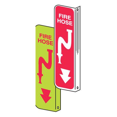 2-way Fire & Exit Signs - Fire Hose