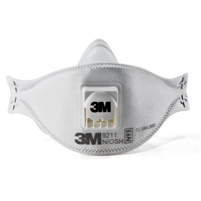 3M™ 9211 Aura™ N95 Particulate Respirator with Valve