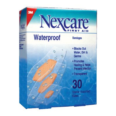 3m Nexcare Waterproof Bandages (Sterile)