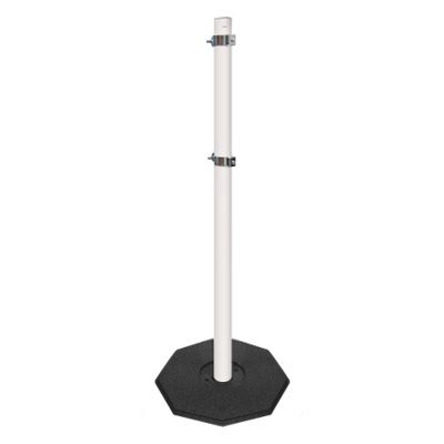 5 Ft. Non-Reflective PVC Stanchion Systems