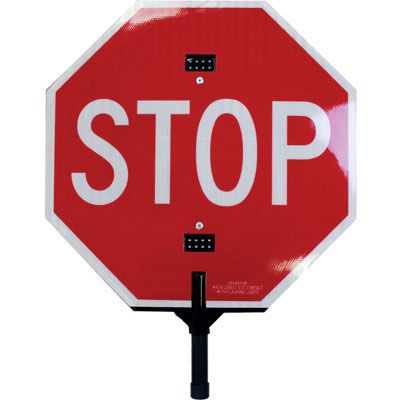 Visual Alert™ Handheld LED Stop Signs