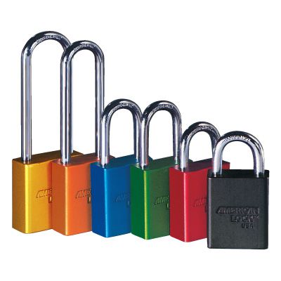 American Lock® Aluminum Padlocks - Master-Keyed