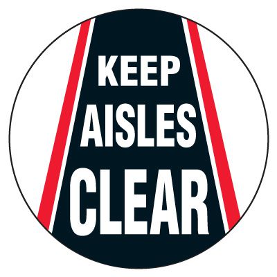 Anti-Slip Floor Markers - Keep Aisles Clear