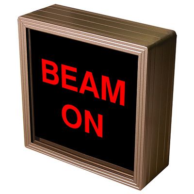 Beam On Backlit LED Sign