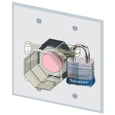 Button Lock-Out Covers