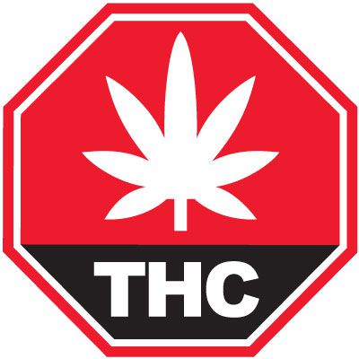 Universal THC Symbol Labels - Canada