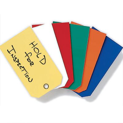 Color Coded Plastic Tags