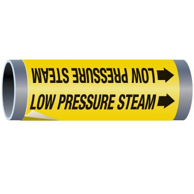 Ultra-Mark® Snap-Around High Performance Pipe Markers - Low Pressure Steam