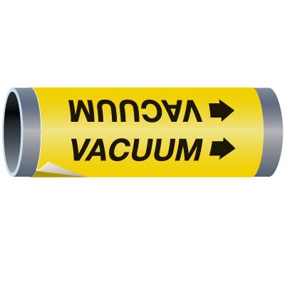 Ultra-Mark® Snap-Around High Performance Pipe Markers - Vacuum