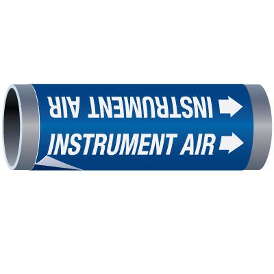 Ultra-Mark® Snap-Around High Performance Pipe Markers - Instrument Air
